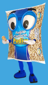 Mascote de vestir  - FeijãO carioca