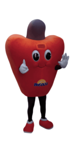 Mascote de vestir personalizado - Caju
